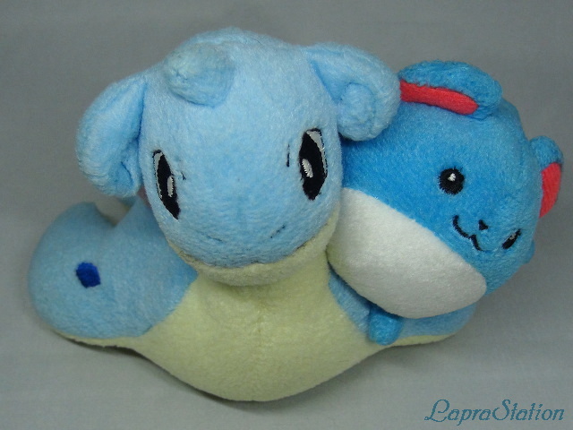 TOMY ポケモン ポケペア ぬいぐるみ ラプラス マリル 当時物 トミー 激レア】絶版ポケペアぬいぐるみラプラス&マリル2001年ポケモン