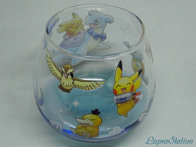 ポケモン ピカチュウ ラプラスに乗ってマスコット＆ゆらゆらグラス ポケモンセンター限定 ゆらゆらグラス ラプラスに乗って - メルカリ