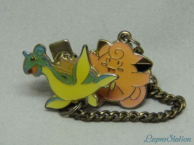 ポケモンWクリップ（ラプラス&ピッピ） アクセサリークリップ：ラプラス＆ピッピ | ラプコレ | ラプラ